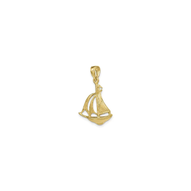 Hand - Carved Jade Buddha Pendant for Spiritual and Cultural SignificanceRibbed Sail Cruising Ship Pendant (14K) Hand - Carved Jade Buddha Pendant for Spiritual and Cultural SignificanceRibbed Sail Cruising Ship Pendant (14K)