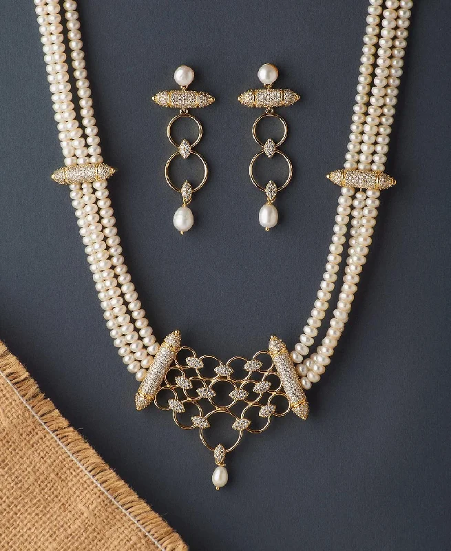 Chain Rings with a 3D - Printed Custom Link DesignRavishing Real Pearl Necklace Set
